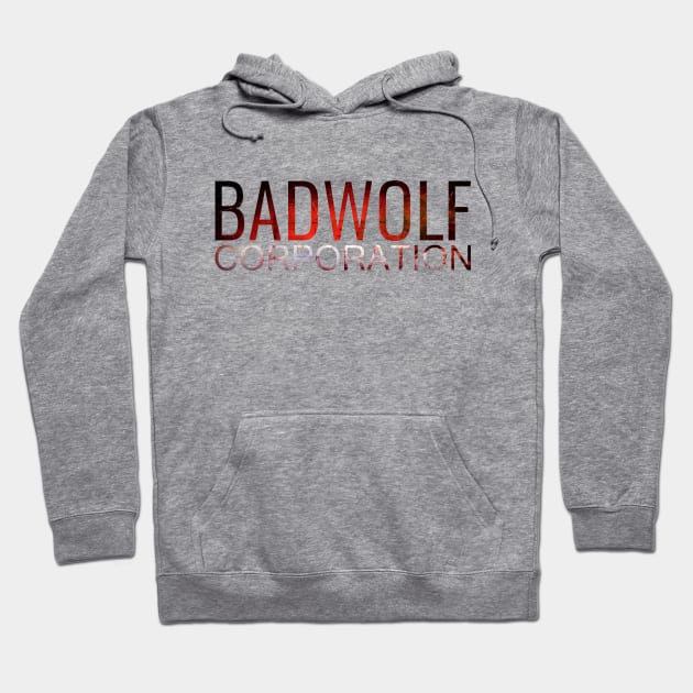 Bad Wolf Corporation Hoodie by INLE Designs